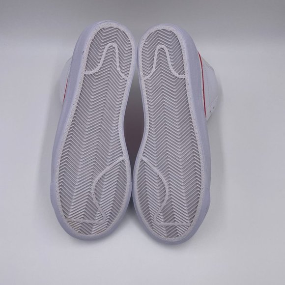 Nike Blazer Mid ' 77 White / Red Womens Shoes - Picture 6 of 8